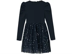 Name It dark sapphire glitter tylkjole